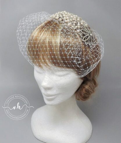 Birdcage Veil Headpiece