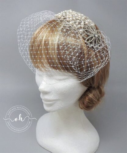 Birdcage Veil Headpiece