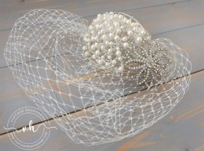 Birdcage Veil Headpiece