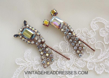 Diamante Vintage Hair Grips