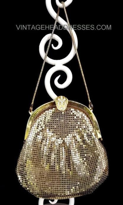 Vintage Gold Art Deco Bag