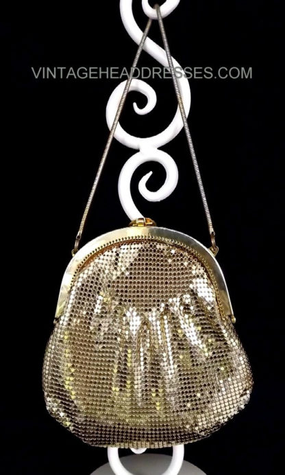 Vintage Gold Art Deco Bag