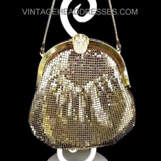 Vintage Gold Art Deco Bag