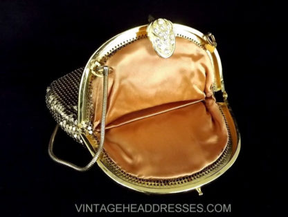 Vintage Gold Art Deco Bag