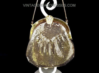 Vintage Gold Art Deco Bag