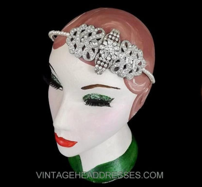 Art Deco Bridal Headband