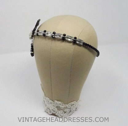 Black Great Gatsby Headpiece