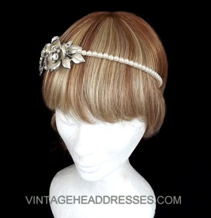 Vintage Champagne Headpiece