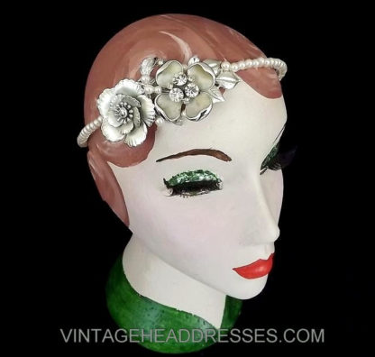 Vintage Champagne Headpiece