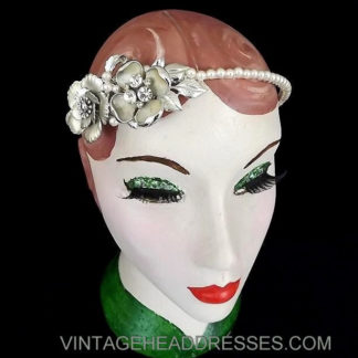 Vintage Champagne Headpiece