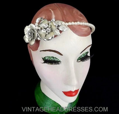 Vintage Champagne Headpiece