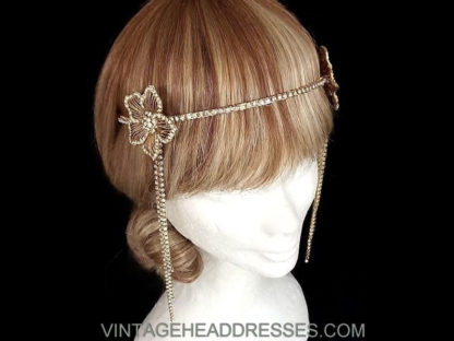 Gold Drape Headpiece