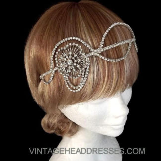 Art Deco Drape Headpiece