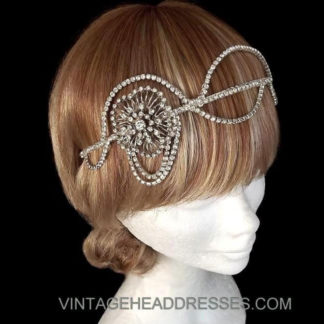 Art Deco Drape Headpiece