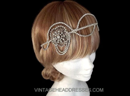 Art Deco Drape Headpiece