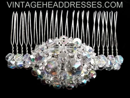 Vintage Crystal Comb