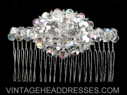 Vintage Crystal Comb