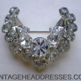 Vintage Diamante Brooch
