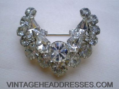 Vintage Diamante Brooch
