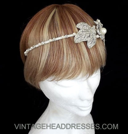 Vintage Floral Headpiece