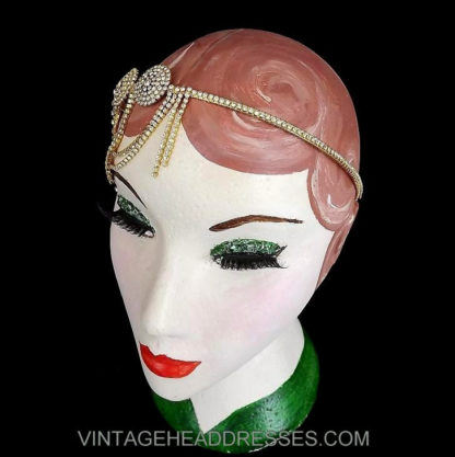 Gold Drape Headpiece