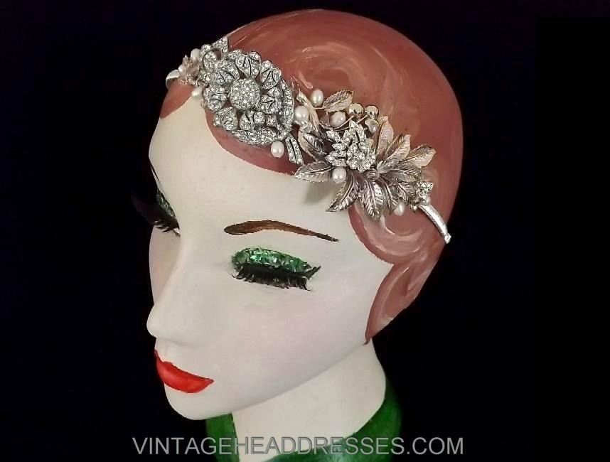 Rose Gold Bridal Headband