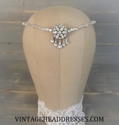 Vintage Bridal Forehead Band