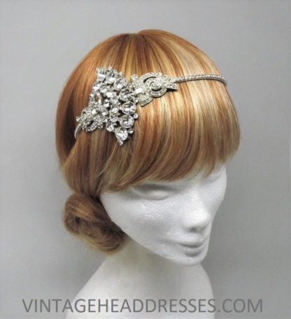 Art Deco Bridal Headband