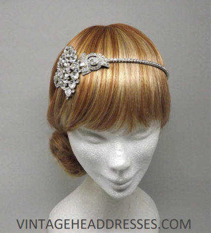 Art Deco Bridal Headband