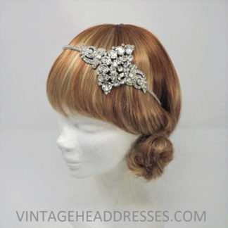 Art Deco Bridal Headband