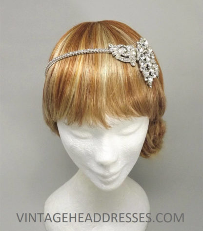 Art Deco Bridal Headband