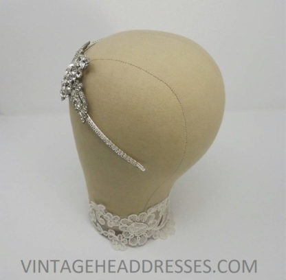 Art Deco Bridal Headband