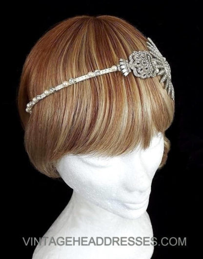 Art Deco Fan Headband