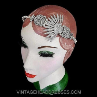 Art Deco Fan Headband