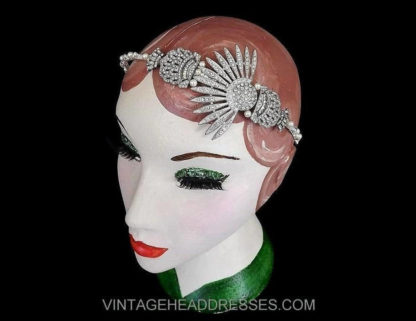 Art Deco Fan Headband