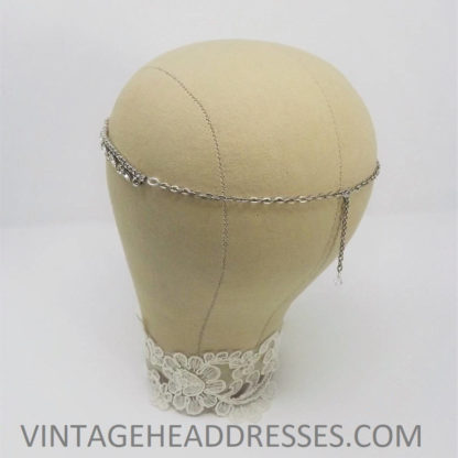 Art Deco Rhinestone Forehead Band