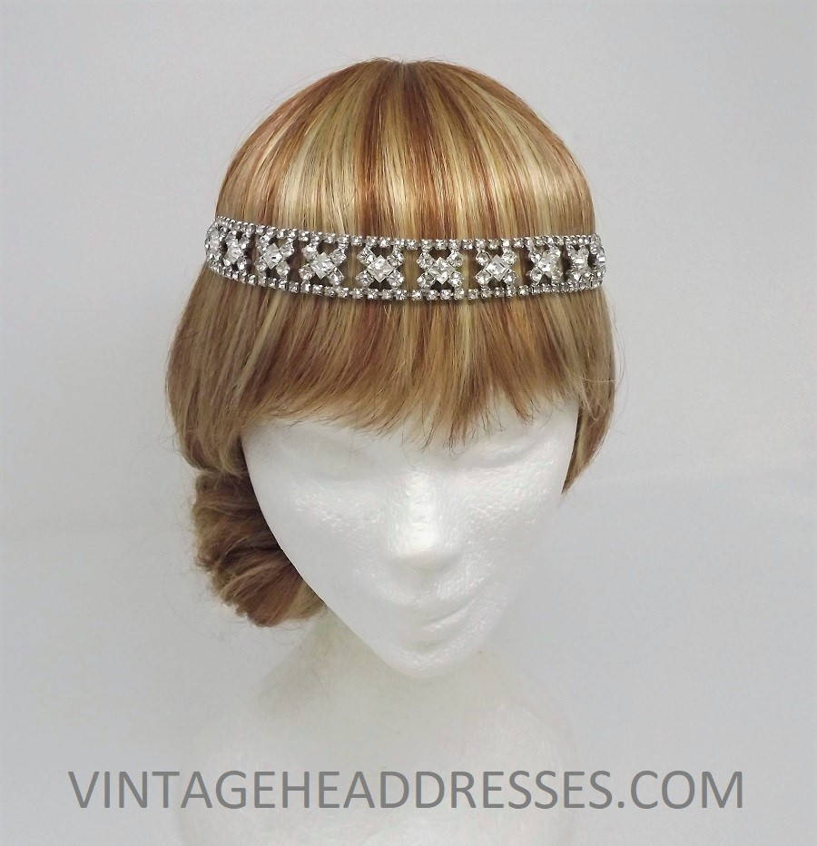 Vintage Art Deco Flapper Forehead Band by Vintage Headdresses