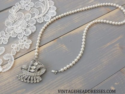 Vintage Art Deco Pearl Necklace