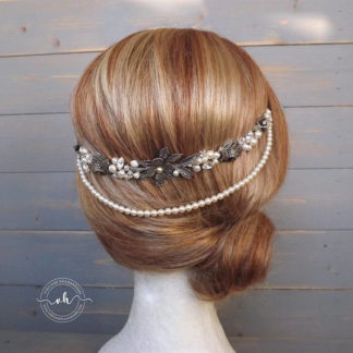 Vintage Marcasite Hair Vine