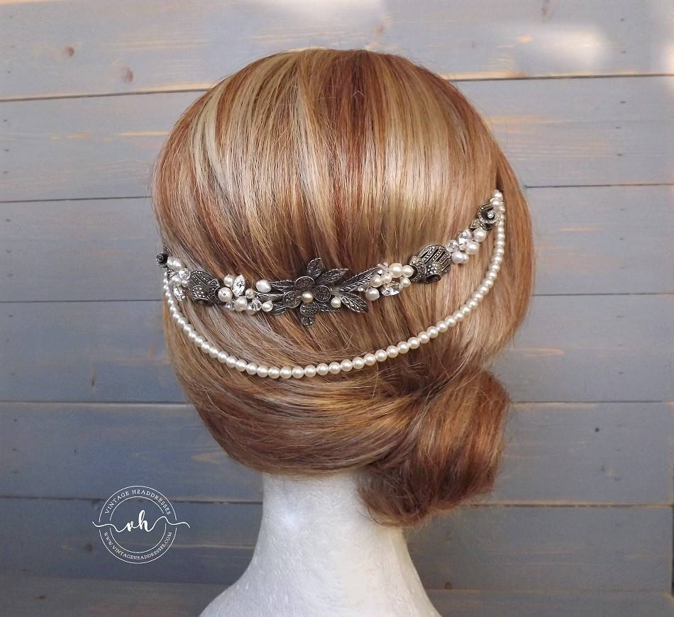 Vintage sales hair vine
