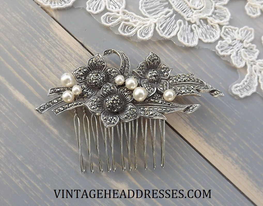 Vintage marcasite sale