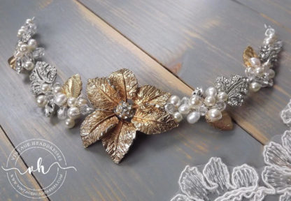 Vintage Floral Bridal Hair Vine