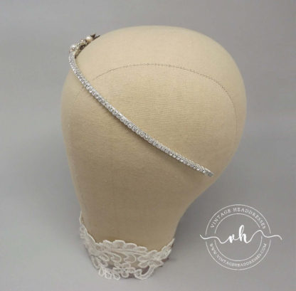 Bridal Side Cluster Headband