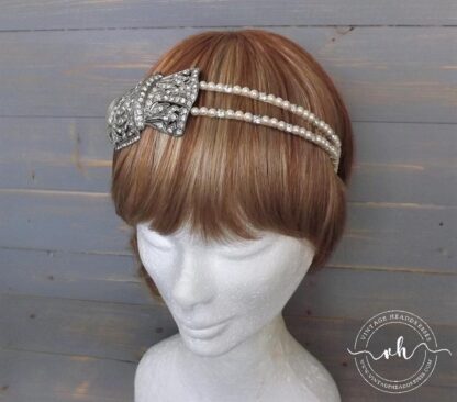 Art Deco Double Headband