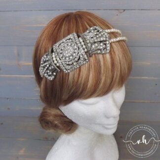 Art Deco Double Headband