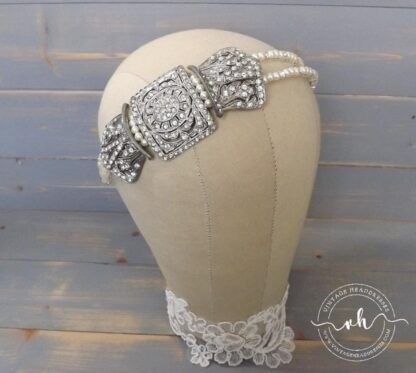 Art Deco Double Headband