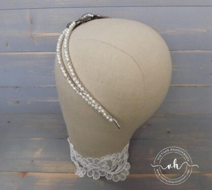 Art Deco Double Headband