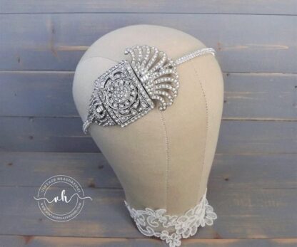 Art Deco Fan Headband