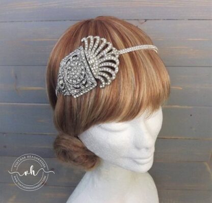 Art Deco Fan Headband