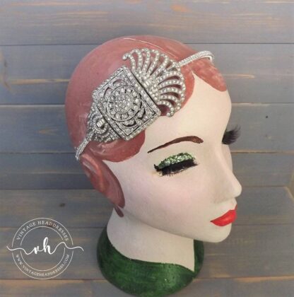 Art Deco Fan Headband